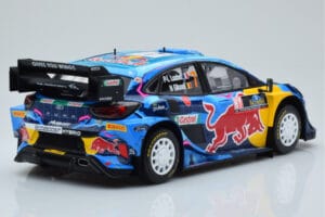 Ford Puma Rally1 WRC #7 P-L. Loubet / N. Gilsoul Rally Sweden 2023 IXO 1:18 18RMC154B Diecast — photo 2 of 6