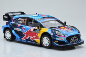 Ford Puma Rally1 WRC #7 P-L. Loubet / N. Gilsoul Rally Sweden 2023 IXO 1:18 18RMC154B Diecast — photo 4 of 6