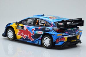 Ford Puma Rally1 WRC #7 P-L. Loubet / N. Gilsoul Rally Sweden 2023 IXO 1:18 18RMC154B Diecast — photo 5 of 6