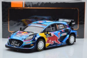 Ford Puma Rally1 WRC #7 P-L. Loubet / N. Gilsoul Rally Sweden 2023 IXO 1:18 18RMC154B Diecast — photo 6 of 6