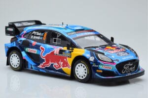 Ford Puma Rally1 WRC #8 O. Tanak / M. Jarveoja Winner Rally Sweden 2023 IXO 1:18 18RMC154A Diecast — photo 4 of 6