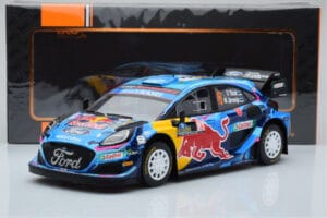 Ford Puma Rally1 WRC #8 O. Tanak / M. Jarveoja Winner Rally Sweden 2023 IXO 1:18 18RMC154A Diecast — photo 6 of 6