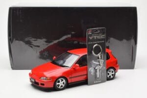 Honda Civic EG6 VTEC Red LCD 1:18 LCD18018-RE Diecast — photo 11 of 11