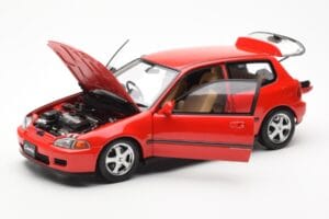 Honda Civic EG6 VTEC Red LCD 1:18 LCD18018-RE Diecast — photo 3 of 11