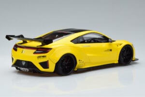 Honda NSX NC1 LB Works Liberty Walk Yellow GT Spirit 1:18 KJ034 Resin — photo 2 of 6