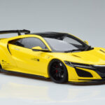 Honda NSX NC1 LB Works Liberty Walk Yellow GT Spirit 1:18 KJ034 Resin - image 4 of 6