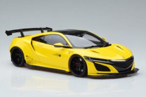 Honda NSX NC1 LB Works Liberty Walk Yellow GT Spirit 1:18 KJ034 Resin — photo 4 of 6