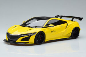 Honda NSX NC1 LB Works Liberty Walk Yellow GT Spirit 1:18 KJ034 Resin