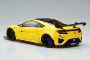 Honda NSX NC1 LB Works Liberty Walk Yellow GT Spirit 1:18 KJ034 Resin — photo 5 of 6