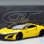 Honda NSX NC1 LB Works Liberty Walk Yellow GT Spirit 1:18 KJ034 Resin - image 6 of 6