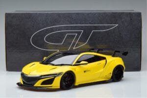 Honda NSX NC1 LB Works Liberty Walk Yellow GT Spirit 1:18 KJ034 Resin — photo 6 of 6
