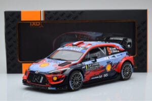 Hyundai i20 Coupe WRC #9 S. Loeb / I. Galmiche Rally Monte Carlo 2020 IXO 1:18 18RMC067B Diecast — photo 6 of 6