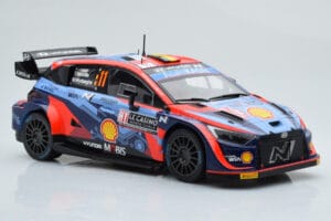Hyundai i20 N Rally1 #11 T. Neuville / M. Wydaeghe Rally Monte Carlo 2022 IXO 1:18 18RMC112 Diecast — photo 4 of 6