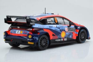 Hyundai i20 N Rally1 #8 O. Tanak / M. Jarveoja Rally Monte Carlo 2022 IXO 1:18 18RMC113 Diecast — photo 2 of 6