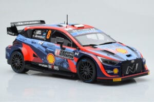 Hyundai i20 N Rally1 #8 O. Tanak / M. Jarveoja Rally Monte Carlo 2022 IXO 1:18 18RMC113 Diecast — photo 4 of 6