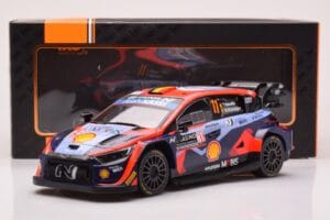 Hyundai i20 N Rally1 #11 T. Neuville / M. Wydaeghe Rally Monte Carlo 2023 IXO 1:18 18RMC153A Diecast — photo 6 of 6