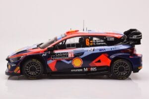 Hyundai i20 N Rally1 #6 D. Sordo / C. Carrera Rally Monte Carlo 2023 IXO 1:18 18RMC153B Diecast — photo 3 of 6