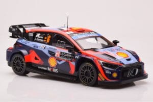 Hyundai i20 N Rally1 #6 D. Sordo / C. Carrera Rally Monte Carlo 2023 IXO 1:18 18RMC153B Diecast — photo 4 of 6