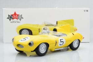 Jaguar D-Type #5 Ecurie Nationale Belge 24 Hours of Le Mans 1956 CMR 1:18 CMR143 Diecast — photo 6 of 6