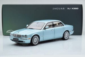 Jaguar XJ6 X350 Seafrost Light Blue Almost Real 1:18 810503 Diecast — photo 11 of 11