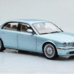 Jaguar XJ6 X350 Seafrost Light Blue Almost Real 1:18 - image 7 of 11