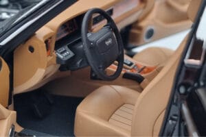 Jaguar XJ6 XJ40 Ebony Black Almost Real 1:18 810543 Diecast — photo 8 of 11
