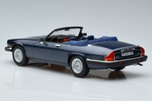 Jaguar XJS V12 Convertible Blue Metallic Limited Edition Norev 1:18 182636 Diecast — photo 5 of 6
