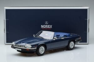 Jaguar XJS V12 Convertible Blue Metallic Limited Edition Norev 1:18 182636 Diecast — photo 6 of 6