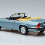 Jaguar XJS V12 Convertible Light Blue Metallic Norev 1:18 182635 Diecast - image 5 of 6