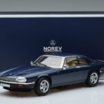 Jaguar XJS V12 Blue Metallic Limited Edition Norev 1:18 182622 Diecast - image 6 of 6
