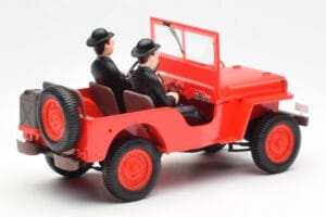 Jeep Willys Tintin 2 Figures UT Models 1:18 180150000 Diecast — photo 2 of 6