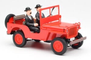 Jeep Willys Tintin 2 Figures UT Models 1:18 180150000 Diecast — photo 4 of 6