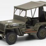 Jeep Willys With Canvas Top UT Models 1:18