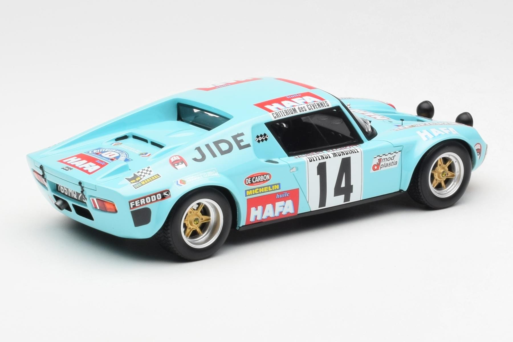 Jide 1600S Gr.4 #14 J. Ragnotti / Jaubert Criterium des Cevennes 1972 Otto 1:18 OT287 Resin — photo 2 of 6