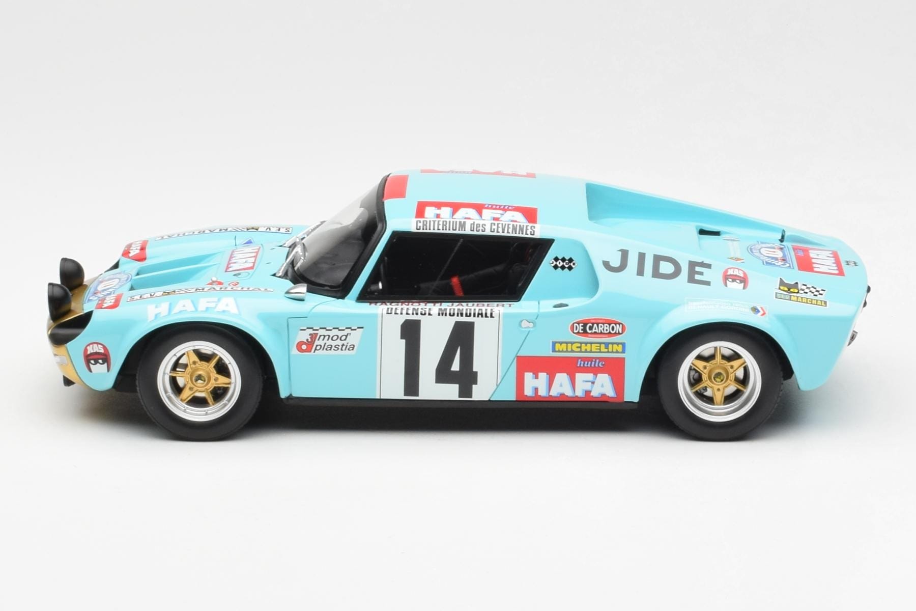 Jide 1600S Gr.4 #14 J. Ragnotti / Jaubert Criterium des Cevennes 1972 Otto 1:18 OT287 Resin — photo 3 of 6