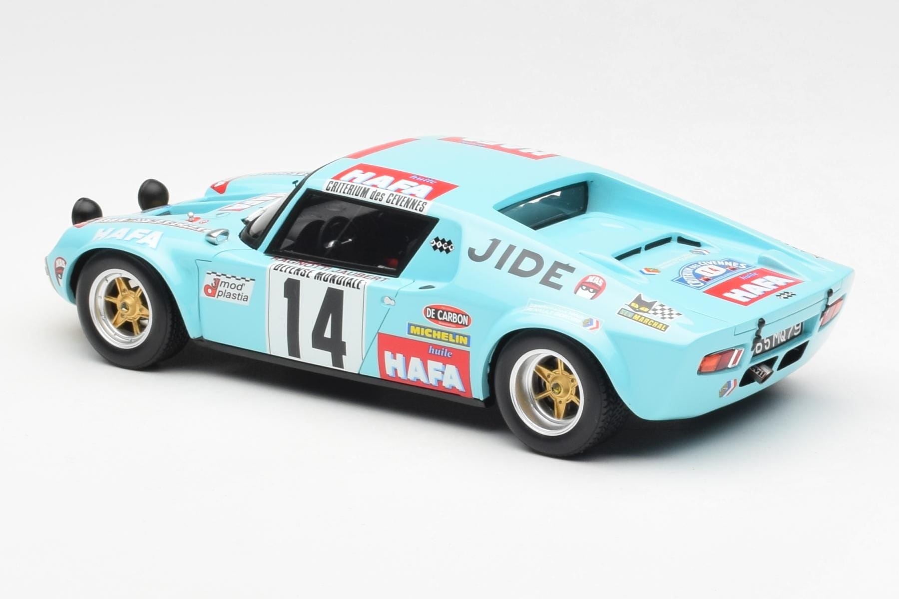 Jide 1600S Gr.4 #14 J. Ragnotti / Jaubert Criterium des Cevennes 1972 Otto 1:18 OT287 Resin — photo 5 of 6