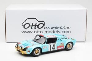 Jide 1600S Gr.4 #14 J. Ragnotti / Jaubert Criterium des Cevennes 1972 Otto 1:18 OT287 Resin — photo 6 of 6