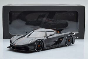 Koenigsegg Jesko Absolut Graphite Grey Asia Exclusive GT Spirit 1:18 CLDC025 Resin — photo 6 of 6