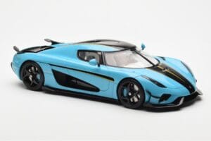 Koenigsegg Regera Baby Blue GT Spirit 1:18 GT881 Resin — photo 4 of 6