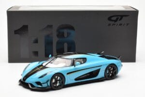 Koenigsegg Regera Baby Blue GT Spirit 1:18 GT881 Resin — photo 6 of 6
