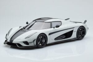 Koenigsegg Regera Grey Asia Exclusive GT Spirit 1:18 CLDC026