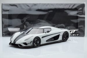 Koenigsegg Regera Grey Asia Exclusive GT Spirit 1:18 CLDC026 Resin — photo 5 of 5
