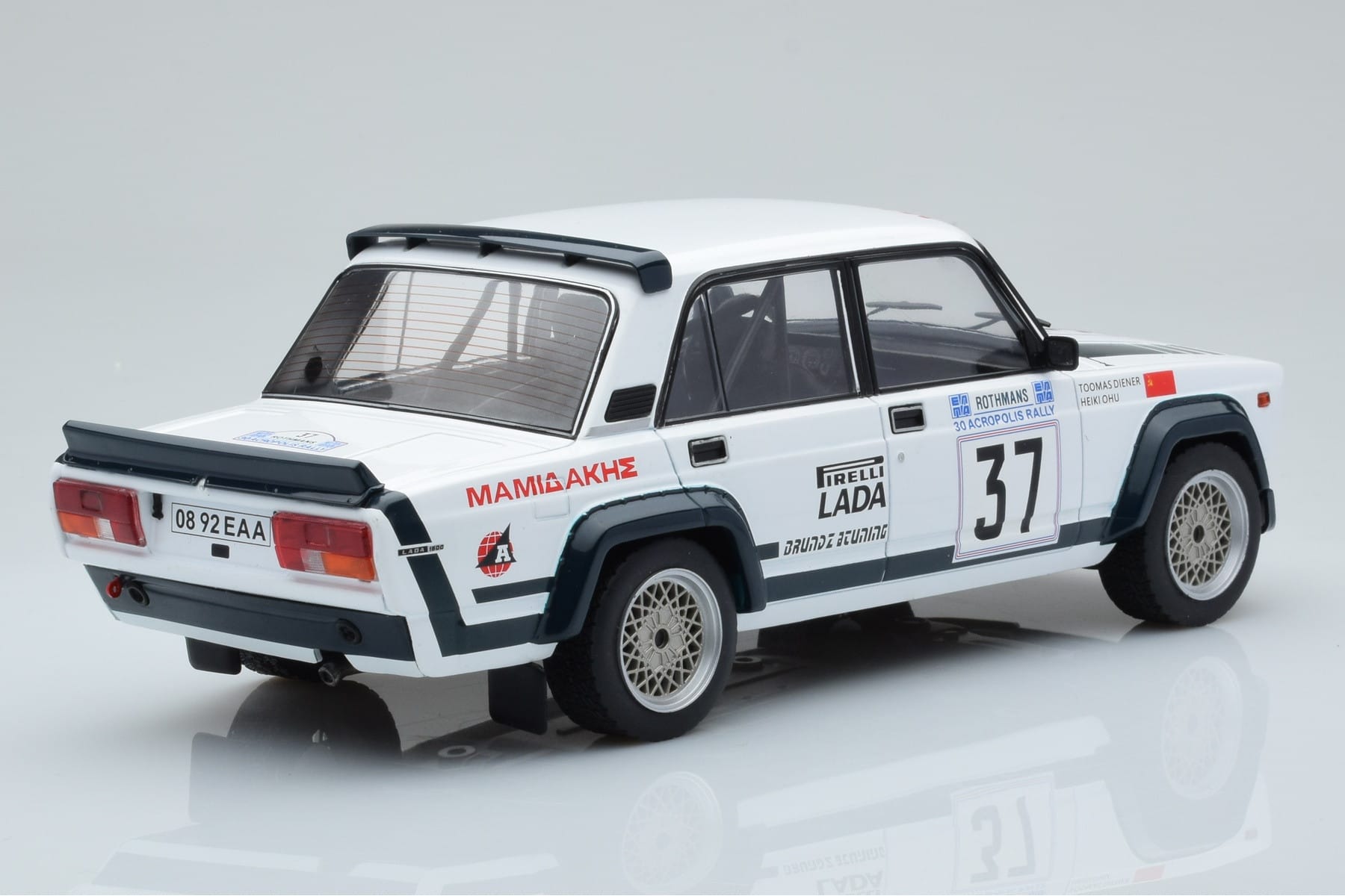 Lada 2105 VFTS #37 H. Ohu Rally Acropolis 1983 IXO 1:18 18RMC145 Diecast — photo 2 of 6