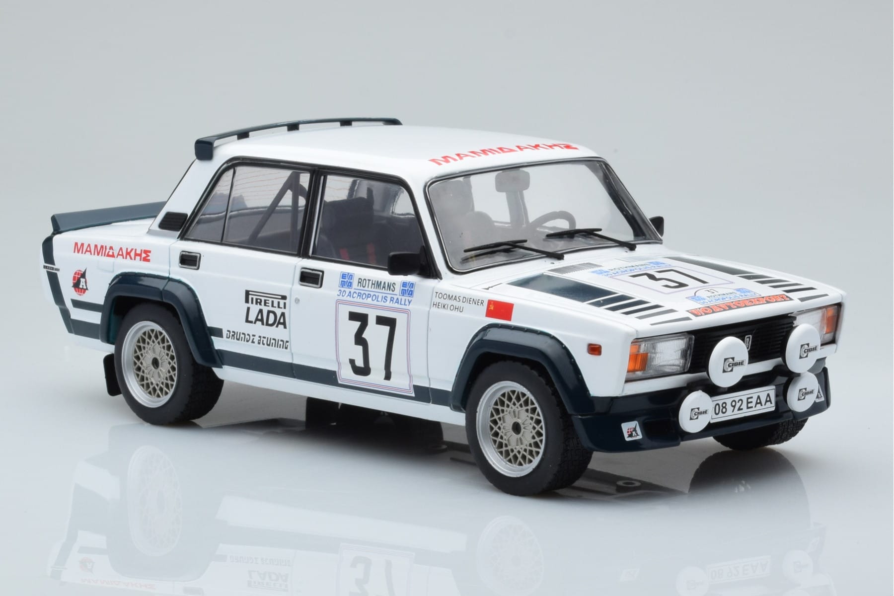 Lada 2105 VFTS #37 H. Ohu Rally Acropolis 1983 IXO 1:18 18RMC145 Diecast — photo 4 of 6