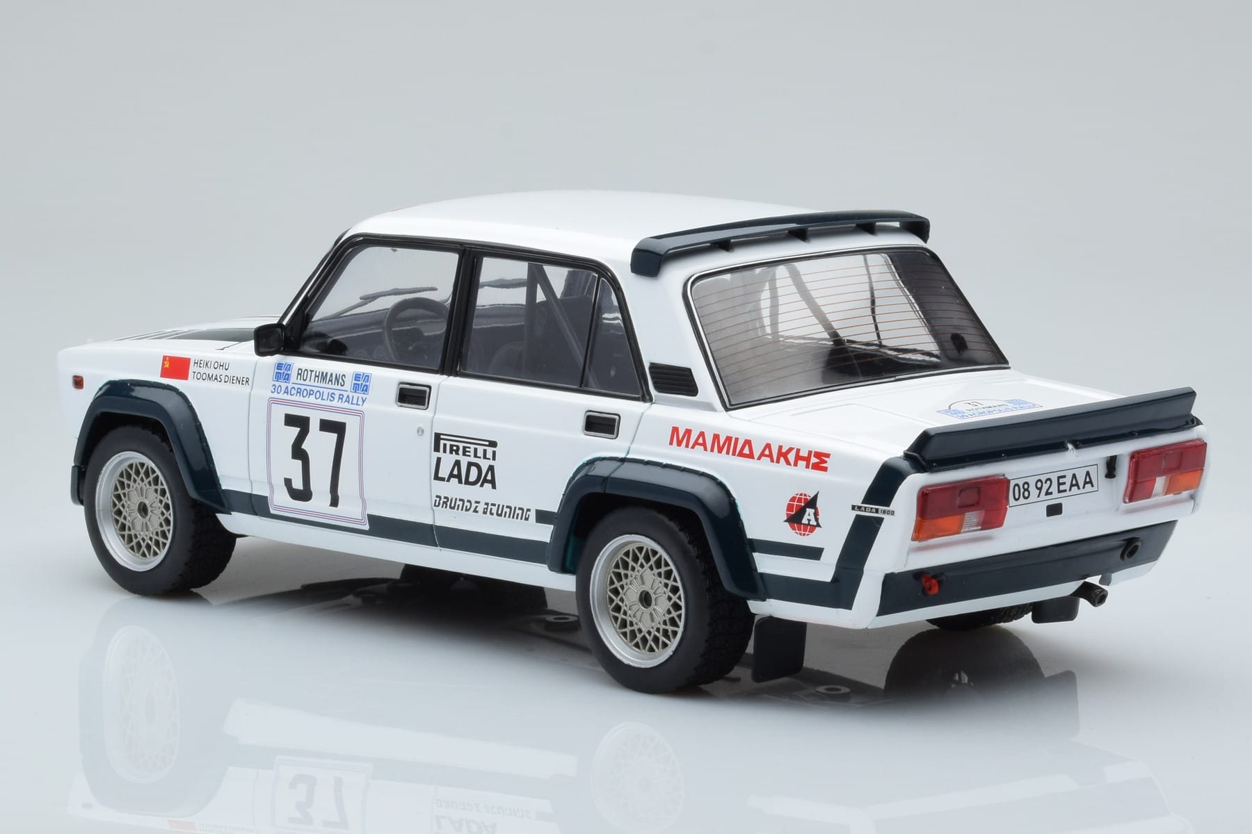Lada 2105 VFTS #37 H. Ohu Rally Acropolis 1983 IXO 1:18 18RMC145 Diecast — photo 5 of 6