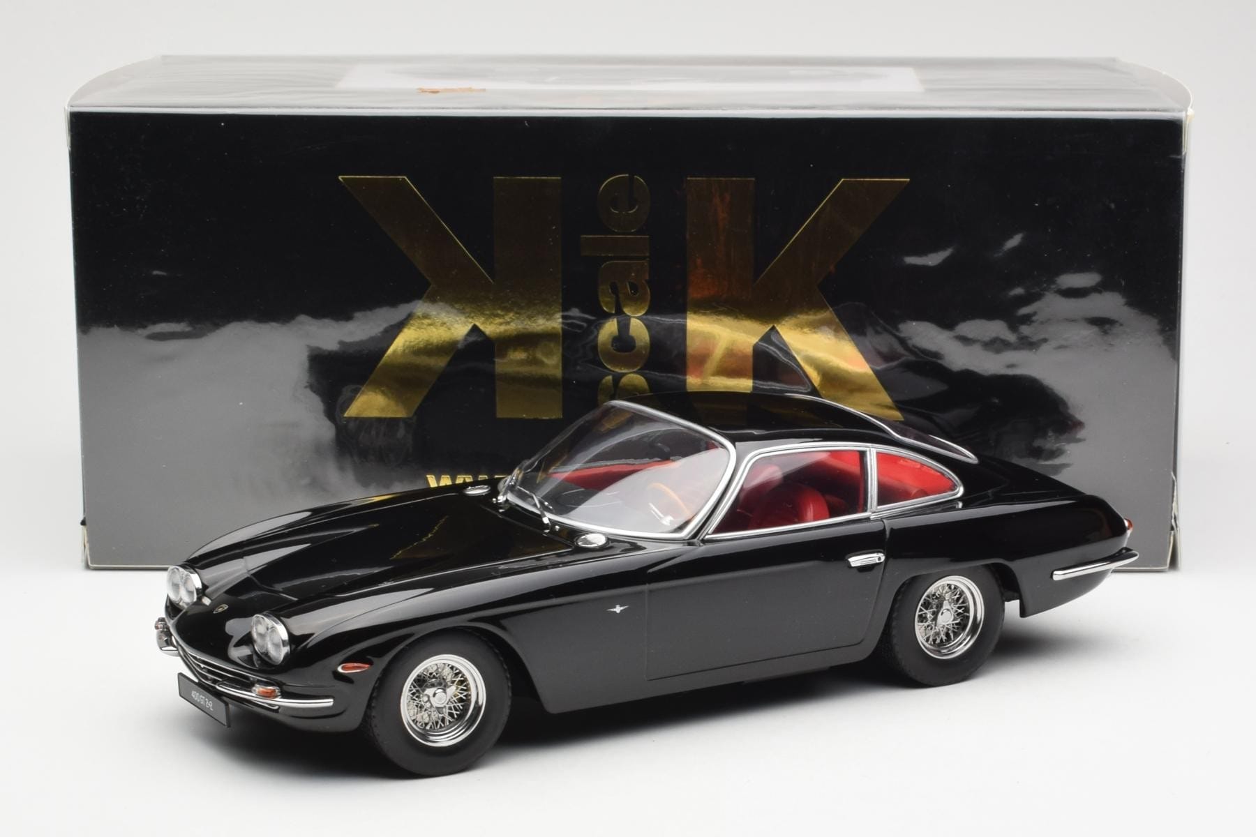 Lamborghini 400 GT 2+2 Black KK-Scale 1:18 180394 Diecast — photo 6 of 6