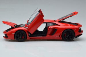 Lamborghini Aventador LP700-4 Andromeda Red AUTOart 1:18 74669 Diecast — photo 4 of 10