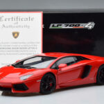 Lamborghini Aventador LP700-4 Andromeda Red AUTOart 1:18 - image 10 of 10