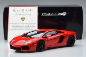 Lamborghini Aventador LP700-4 Andromeda Red AUTOart 1:18 74669 Diecast — photo 10 of 10