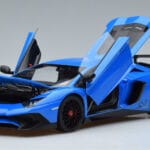 Lamborghini Aventador LP750-4 SV Blue AUTOart 1:18 74559 Composite - image 2 of 8